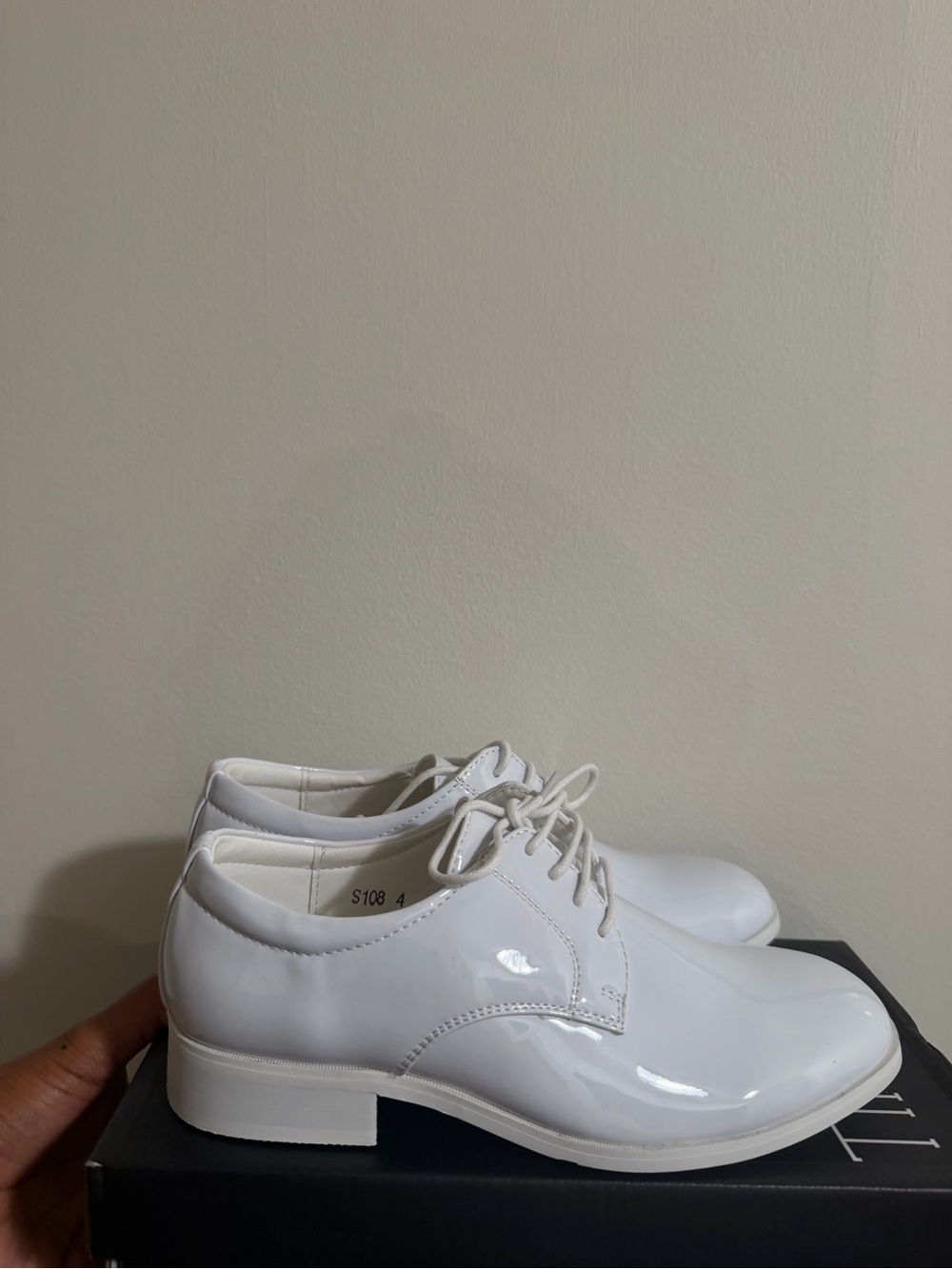 White Boys Dress Shoe